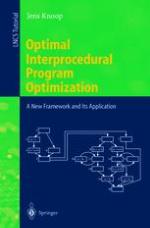 Optimal interprocedural program optimization a new framework and its application