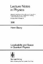 Localizability And Space In Quantum Physics