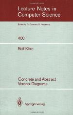 Concrete and Abstract Voronoi Diagrams