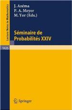 Séminaire de Probabilitès XXIV 1988/89