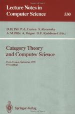 Category Theory and Computer Science