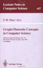 Graph-Theoretic Concepts in Computer Science