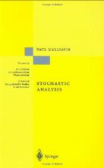 Stochastic Analysis