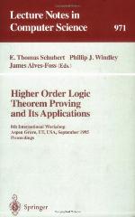 Higher Order Logic Theorem Proving and Its Applications