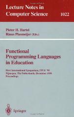 Functional Programming Languages in Education