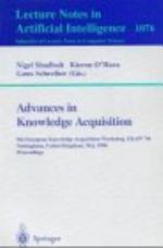 Advances in Knowledge Acquisition