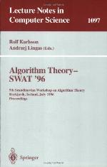 Algorithm Theory - Swat '96
