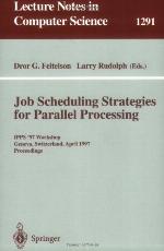 Job Scheduling Strategies for Parallel Processing