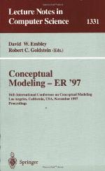 Conceptual Modeling   Er '97