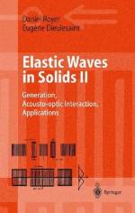 Elastic Waves In Solids II