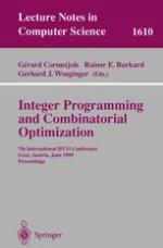 Integer Programming And Combinatorial Optimization