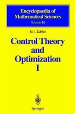 Control Theory and Optimization I
