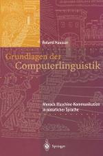 Grundlagen Der Computerlinguistik