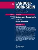 Molecular constants mostly from infrared spectroscopy