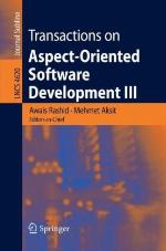 Transactions on Aspect-Oriented Software Development III