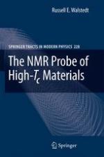 The NMR probe of high-Tc materials