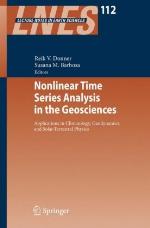 Nonlinear time series analysis in the geosciences : applications in climatology, geodynamics and solar-terrestral physics