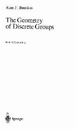 The geometry of discrete groups