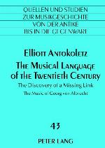 The Musical Language of the Twentieth Century