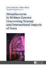 Metadiscourse in Written Genres