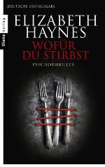 Wofür du stirbst Psychothriller
