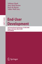 End-User Development : 2nd International Symposium, IS-EUD 2009, Siegen, Germany, March 2-4, 2009. Proceedings