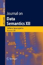 Journal on Data Semantics XII