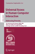 Universal Access in Human-Computer Interaction