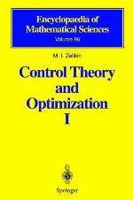 Control Theory and Optimization I