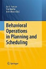 Behavioral Operations in Planning and Scheduling