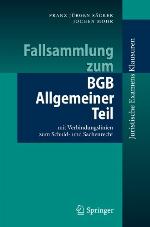 Fallsammlung Zum BGB Allgemeiner Teil