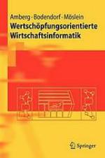 Wertschopfungsorientierte Wirtschaftsinformatik