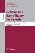 Decision and Game Theory for Security