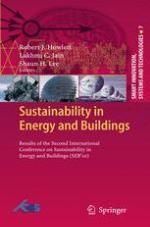 Sustainability in energy and buildings : results of the second International Conference on Sustainability in Energy and Buildings (SEB'10)