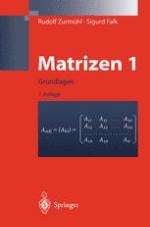 Matrizen und ihre Anwendungen 1 : Grundlagen : für Ingenieure, Physiker und Angewandte Mathematiker