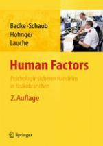 Human Factors Psychologie sicheren Handelns in Risikobranchen
