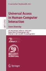 Universal Access in Humancomputer Interaction. Applications and Services