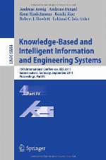 Knowledge-Based and Intelligent Information and Engineering Systems
