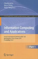 Information Computing and Applications