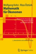 Mathematik für Ökonomen Ökonomische Anwendungen der linearen Algebra und Analysis mit Scilab