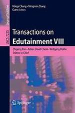 Transactions on edutainment VIII