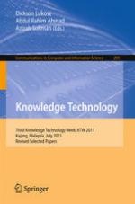 Knowledge technology : third Knowledge Technology Week, KTW 2011, Kajang, Malaysia, July 18-22, 2011 ; Revised selected papers