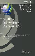 Intelligent Information Processing VI