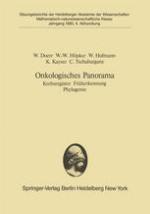 Onkologisches Panorama Krebsregister Früherkennung Phylogenie. (Vorgelegt in der Sitzung vom 16. Juni 1980)