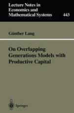 On overlapping generations models with productive capital