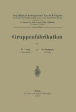 Gruppenfabrikation