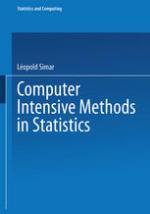Computer Intensive Methods in Statistics.