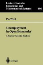 Unemployment in Open Economies : a Search Theoretic Analysis