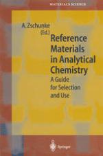Reference Materials in Analytical Chemistry : a Guide for Selection and Use