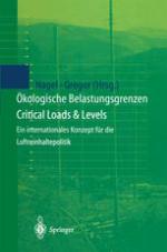 Ökologische Belastungsgrenzen - critical loads & levels : ein internationales Konzept für die Luftreinhaltepolitik : mit 56 Tabellen